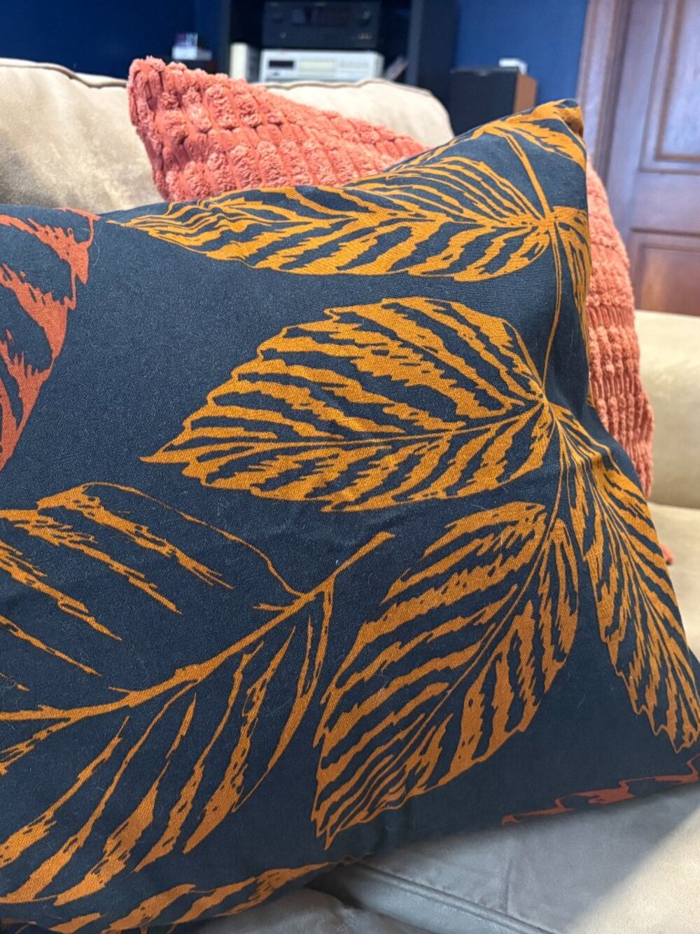 Two IKEA Pillow Covers